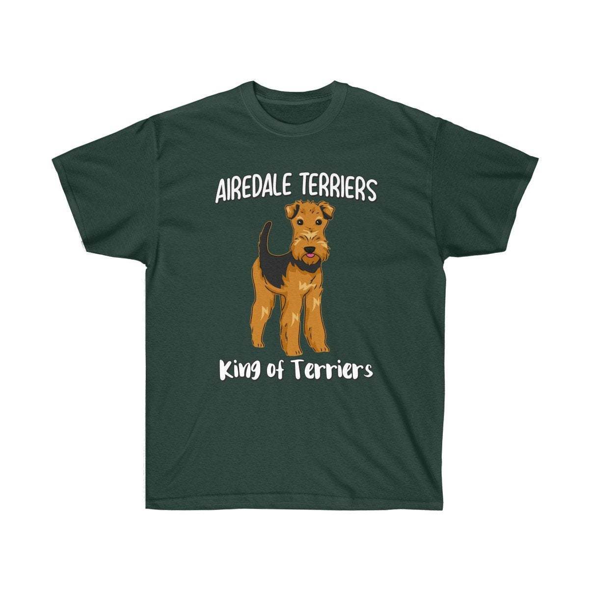 Airedale Terrier T-Shirt, Unisex Ultra Cotton Tee