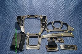 01-07 Toyota Highlander Woodgrain Dash Trim Kit Vents Console 8pc image 7