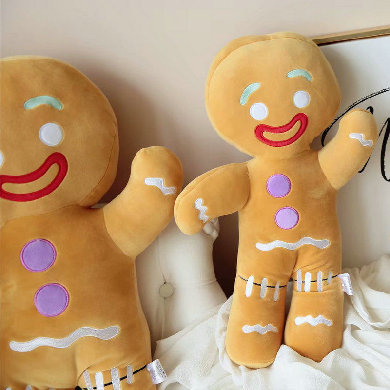 gingerbread man plush with scarf by ganz