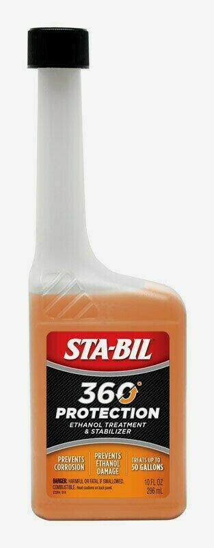 STA-BIL 360 PROTECT 10 oz. 2 and 4 Cycles Complete Fuel System Cleaner 22264