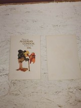 VNT Hallmark Greeting Card Algerian Condor Belfry Owl Birthdays Are For ... - $22.28