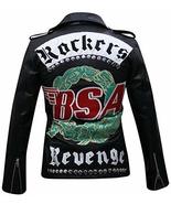 BSA Faith George Michael Rockers Revenge Cosplay Motorcycle Real Leather... - $108.00