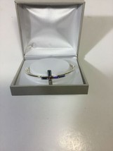 Cross Bangle Bracelet NIB Swarovski Crystal Kohl’s Org $60 - $38.34