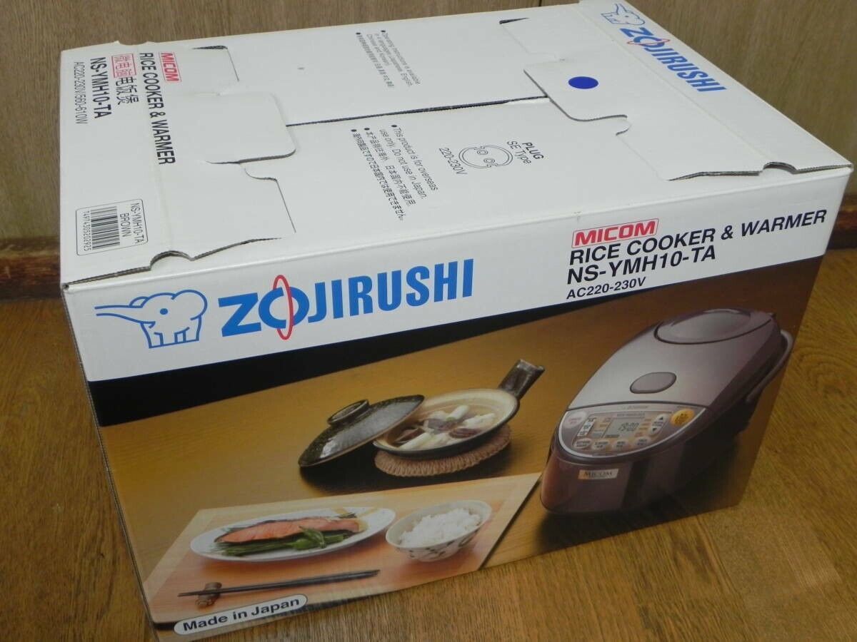 ZOJIRUSHI Rice cooker for overseas 220V230V 5.5 cups brown NSYMH10TA