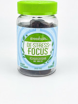 Stressballs De Stress Focus Ashwagandha Sage Green Tea Gummies EXP 1/23 - $16.40