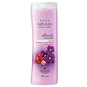 Avon Naturals Ultimate Volume 2-in-1 Shampoo &amp; Conditioner Violet &amp; Grap... - $18.99