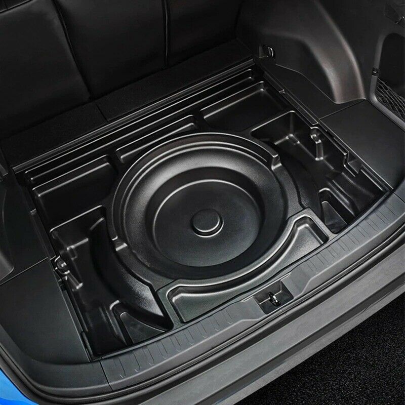 Spare Tire Storage Box Rear Trunk Tail Spare Wheel Organizer For Toyota