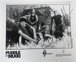 Puddle of Mudd Band Signed Autographed Glossy 8x10 Photo - Lifetime COA - $149.99