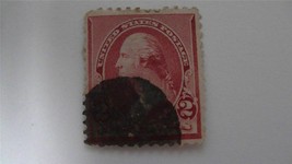 Old Washington Carmine Used USA 2 Cent Stamp - $11.18