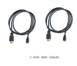 2 Hdmi Cables For Fuji Fuji Film F660EXR F750EXR, F770EXR F800EXR HS11 HS22 HS30 - $10.73