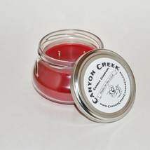 NEW Canyon Creek Candle Company 6oz jar RED ROSES Hand Poured - $16.94