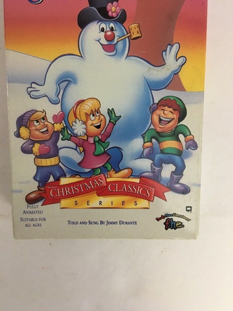 Frosty The Snowman(VHS 1993)Golden Books-TESTED-RARE VINTAGE ...