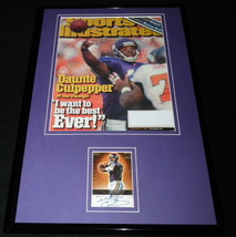 Daunte Culpepper Signed Framed 2000 Sports Illustrated Display TOPPS Vikings image 1