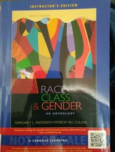Race Class Gender An Anthology 8e 8th ed Andersen Collins Instructors Ed - $29.69