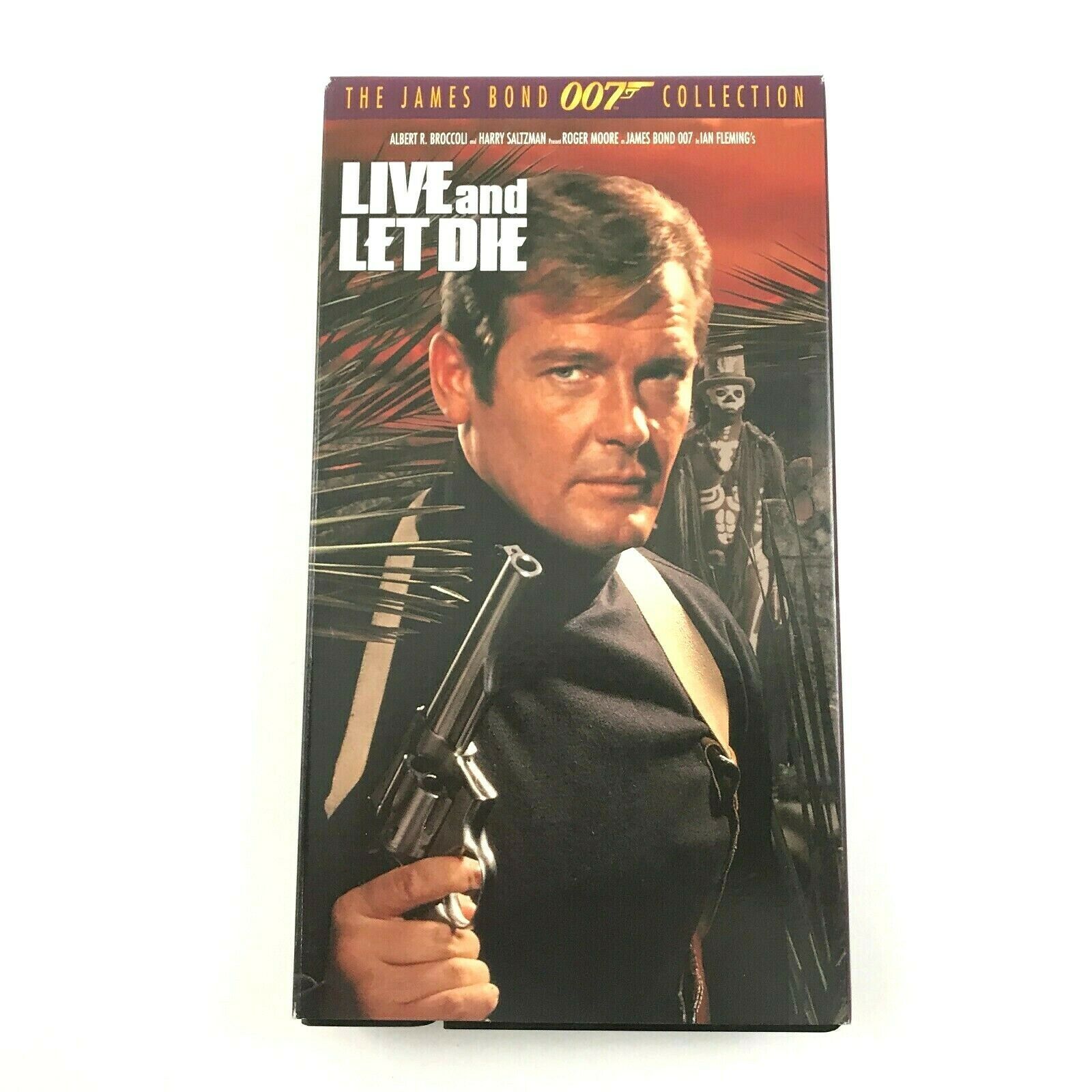 Live And Let Die VHS Roger Moore As James Bond 007 Hi-Fi VHS-Tape Dolby ...