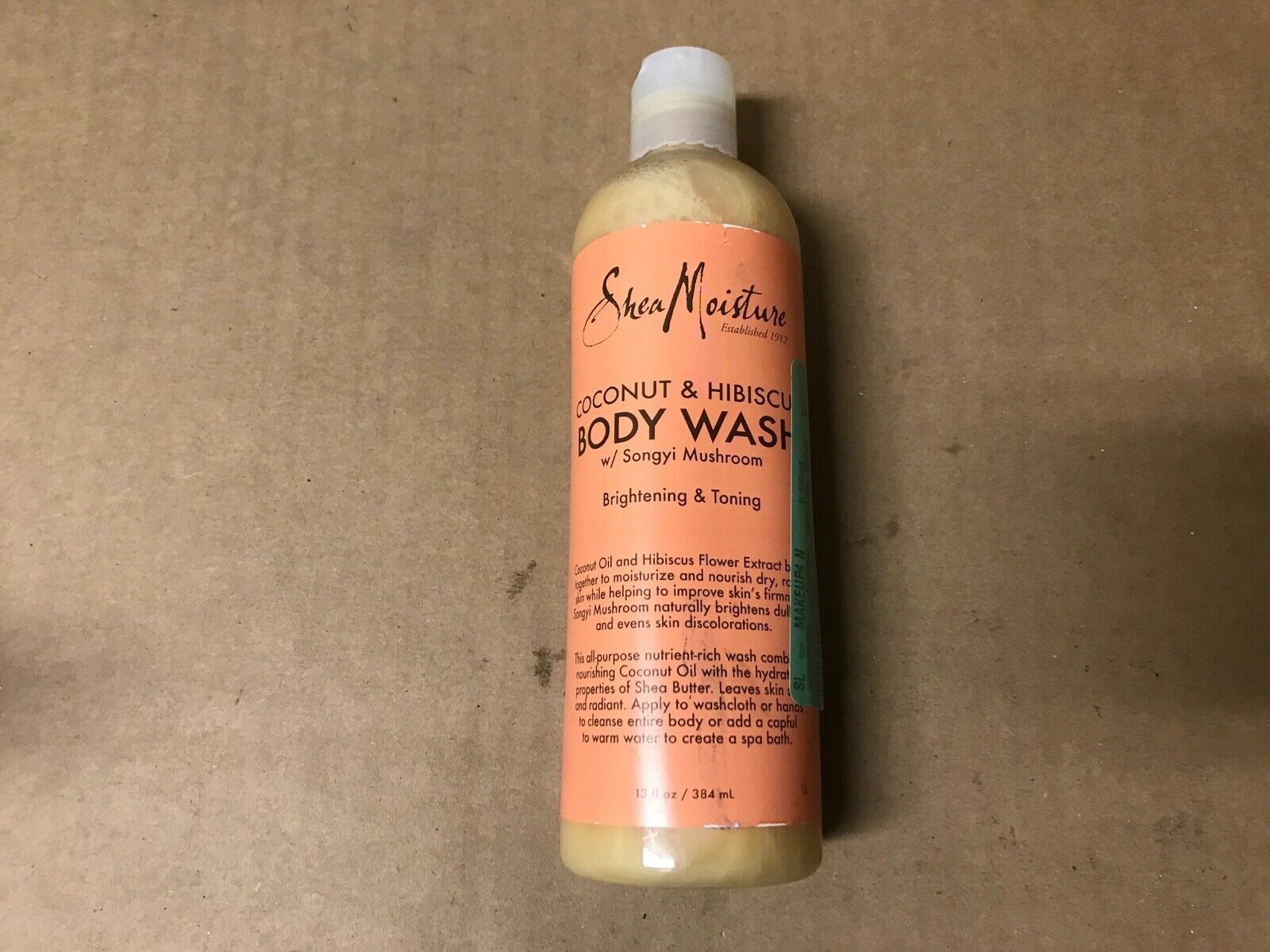 Shea Moisture Coconut Hibiscus Body Wash1, 13 Ounce Body