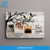 Personalized Canvas, Family Memory Pictures, Gift for Whole Family, Wedding Anni - $49.99
