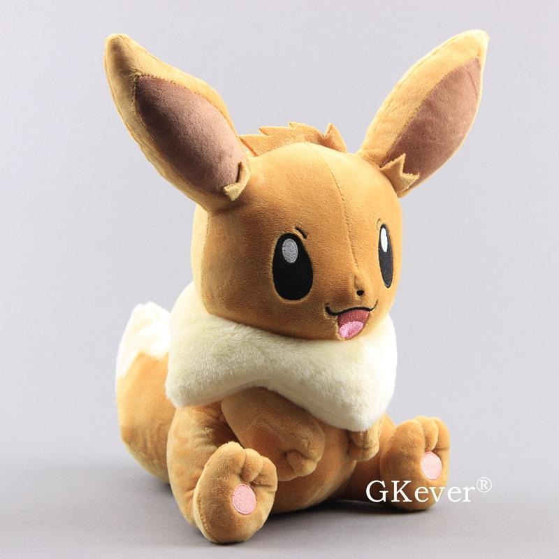 Stuffed Animals Sitting Eevee Plush Pillow Eevee Plush Toys Soft