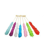 ROCK CANDY CRYSTAL STICKS ASSORTED, WRAPPED 20 PIECES!!! - $25.73