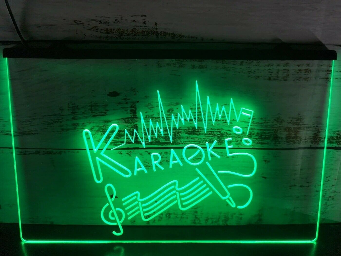 Karaoke Music Box LED Neon Light Sign Home Decor Beer Bar Club Pub Craft Glowing