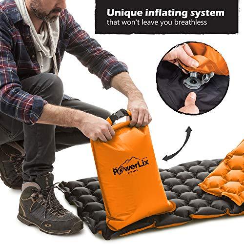 POWERLIX Sleeping Pad – Ultralight Inflatable Sleeping Mat, Ultimate