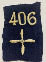 Wwi, U.S. Army, Air Service, 406th Aero Construction Squadron, Patch, Original - $24.75