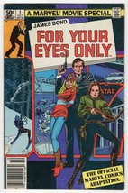 James Bond For Your Eyes Only #1 ORIGINAL Vintage 1981 Marvel Comics  image 1