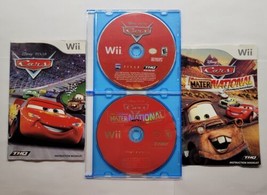 Cars (Nintendo Wii, 2006) &amp; Cars Mater-National Lot Discs &amp; Booklets ONL... - $12.59