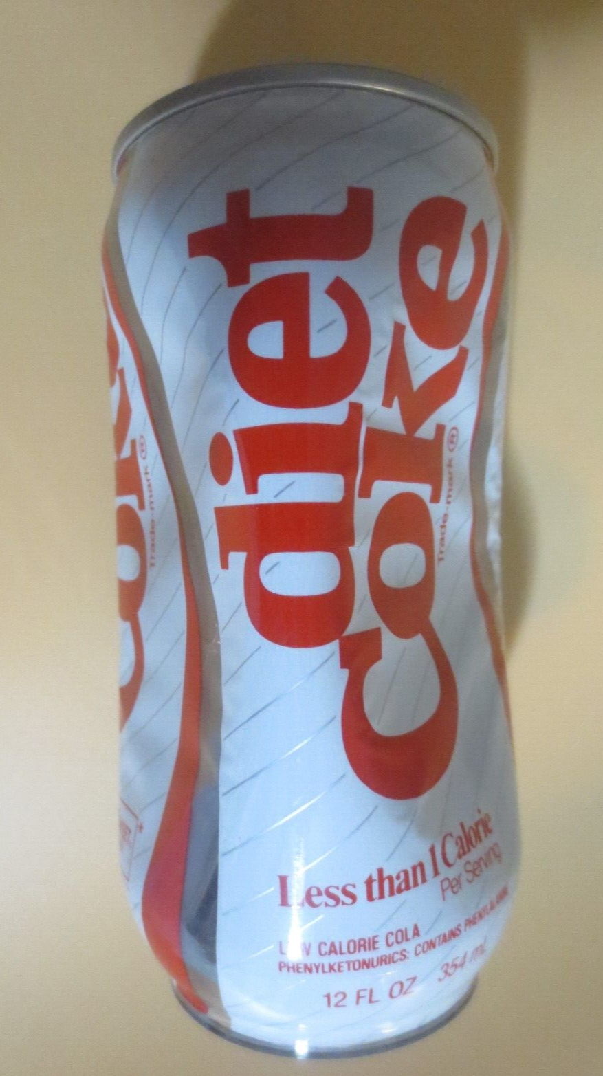 Primary image for Diet Coke 12oz Plastic Can with Metal top Full