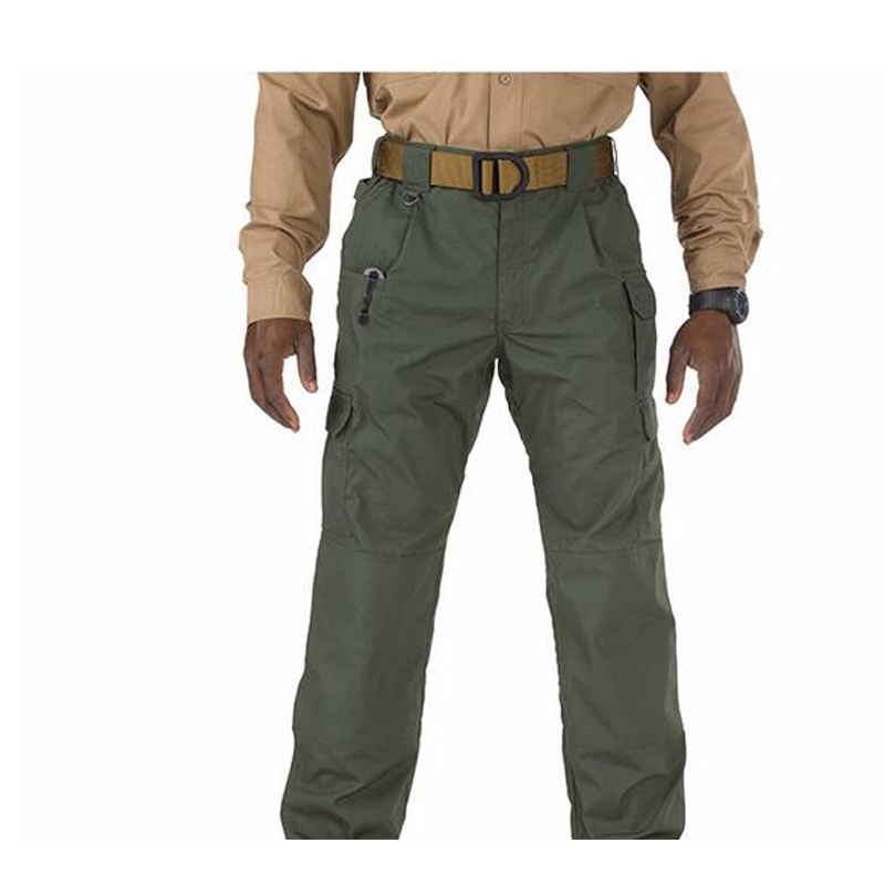 Mens Fashion Tactical Pants Outdoor Combat SWAT Pants TELFON Ripstop multi-pocke