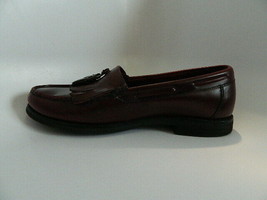 Mens Rockport Genuine Hand Sewn Vibram Burgundy Tassle Loafers Size 9.5M... - $42.99