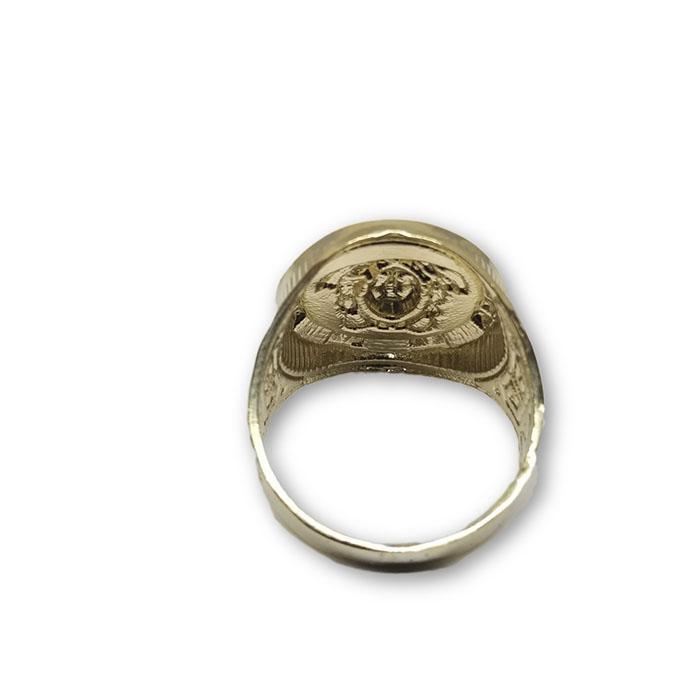 10k versace ring