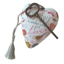 Art Hearts Grandma Is Another Word For Love Heart Figure Key R Jones Dem... - $14.99