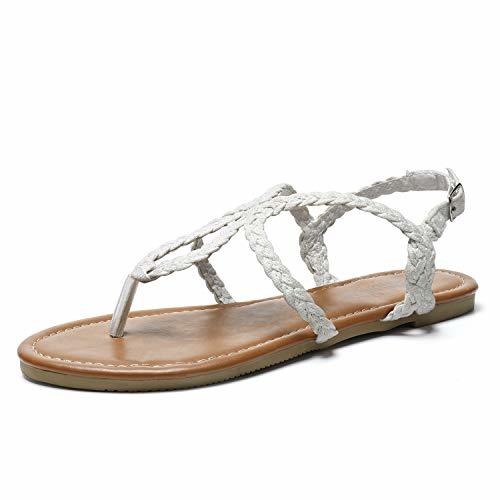 canvas flat sandals