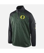 Nike Mens Oregon Ducks Fly Rush Zip Pullover GRN &quot;Large/X-Large&quot; - $39.59