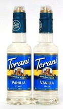 2 Bottles Torani 12.7 Oz Sugar Free Vanilla Syrup Add To Coffee Lattes Shakes