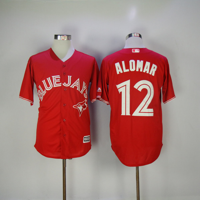 Toronto Blue Jays 12 Roberto Alomar Red Cool Base Baseball ...