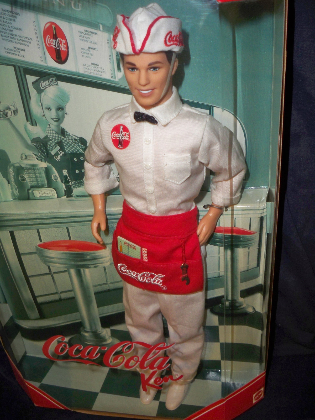 coca cola ken doll