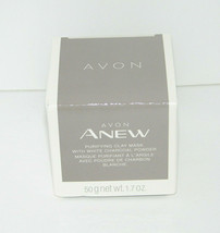 Avon Anew Purifying Clay Mask with White Charcoal Powder 1.7 oz - $9.88