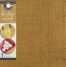 Canvas Unsewn Burlap Sheet Jute, 12-Inch by 12-Inch, Cappuccino - $5.52