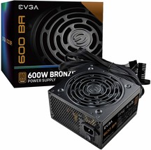EVGA 600 Ba; 80 Plus Bronze 600w; Power Supply 100-Ba-0600-K1 - $55.74