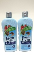 ( LOT 2 ) Fresh &#39;n Clean 2-N-1 SHORT COAT Dog Shampoo &amp; Conditioner 18 O... - $39.59