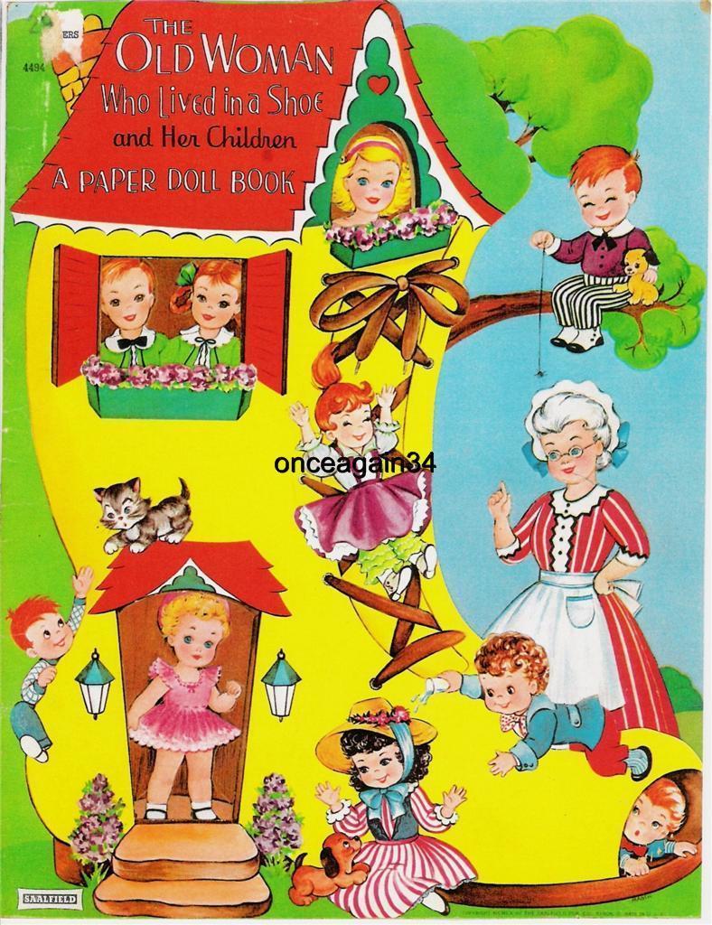 VINTAGE UNCUT 1941 BIG BIG CUT OUT BOOK PAPER DOLLS-EXTREMELY RARE REPRODUCTION!