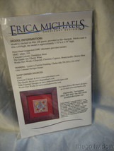 Erica Michaels Petities Collection Holly Sampler Christmas Piece Pattern New image 2