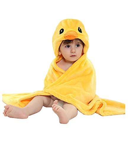 Baby Flannel Blanket/Infant Spring and Summer Quilt/Infant Bathrobe Duck
