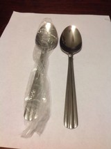 Oneida Northland OHS284 China Oval Soup Spoon Lot Of 2 Stainless Steel - $14.99