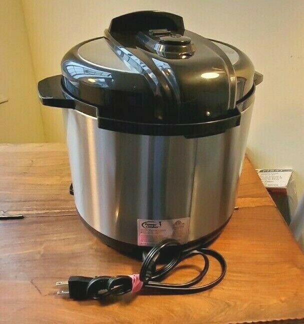 Intertek Electric 6 Qt. Pressure Cooker Power Cooker Model No. PCTR16