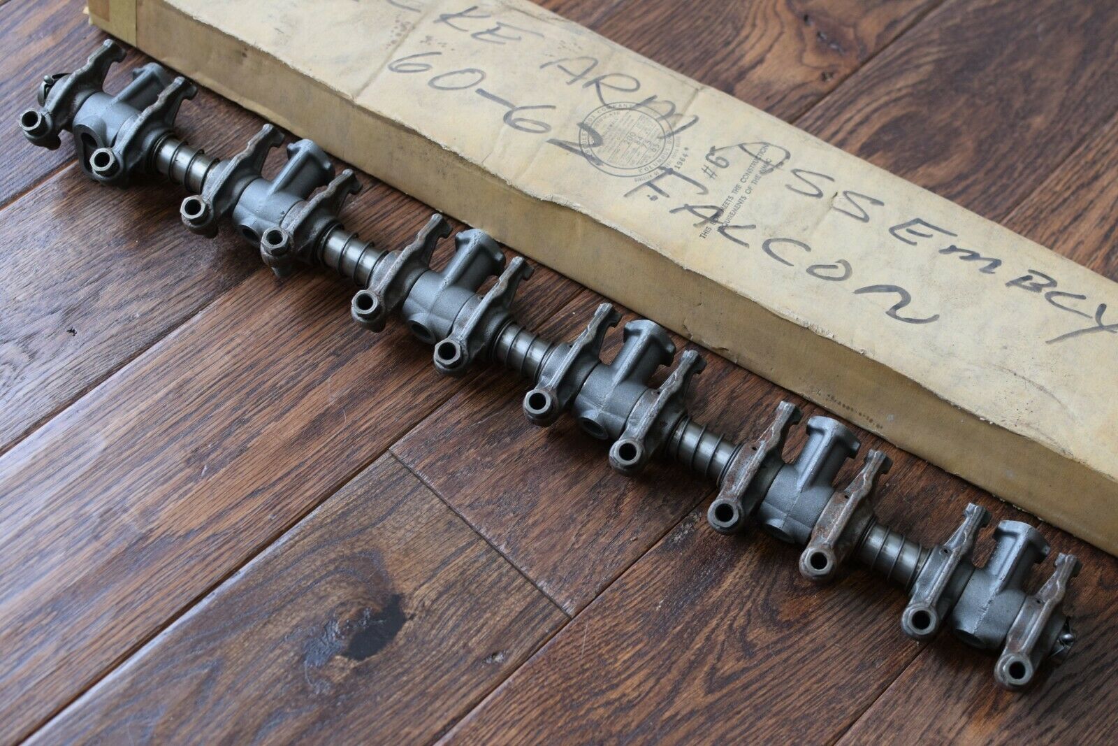 NOS 6531A Rocker Arm Assembly Ford Falcon FE 352 360 390 410 427 428 Adjustable Rocker Arms