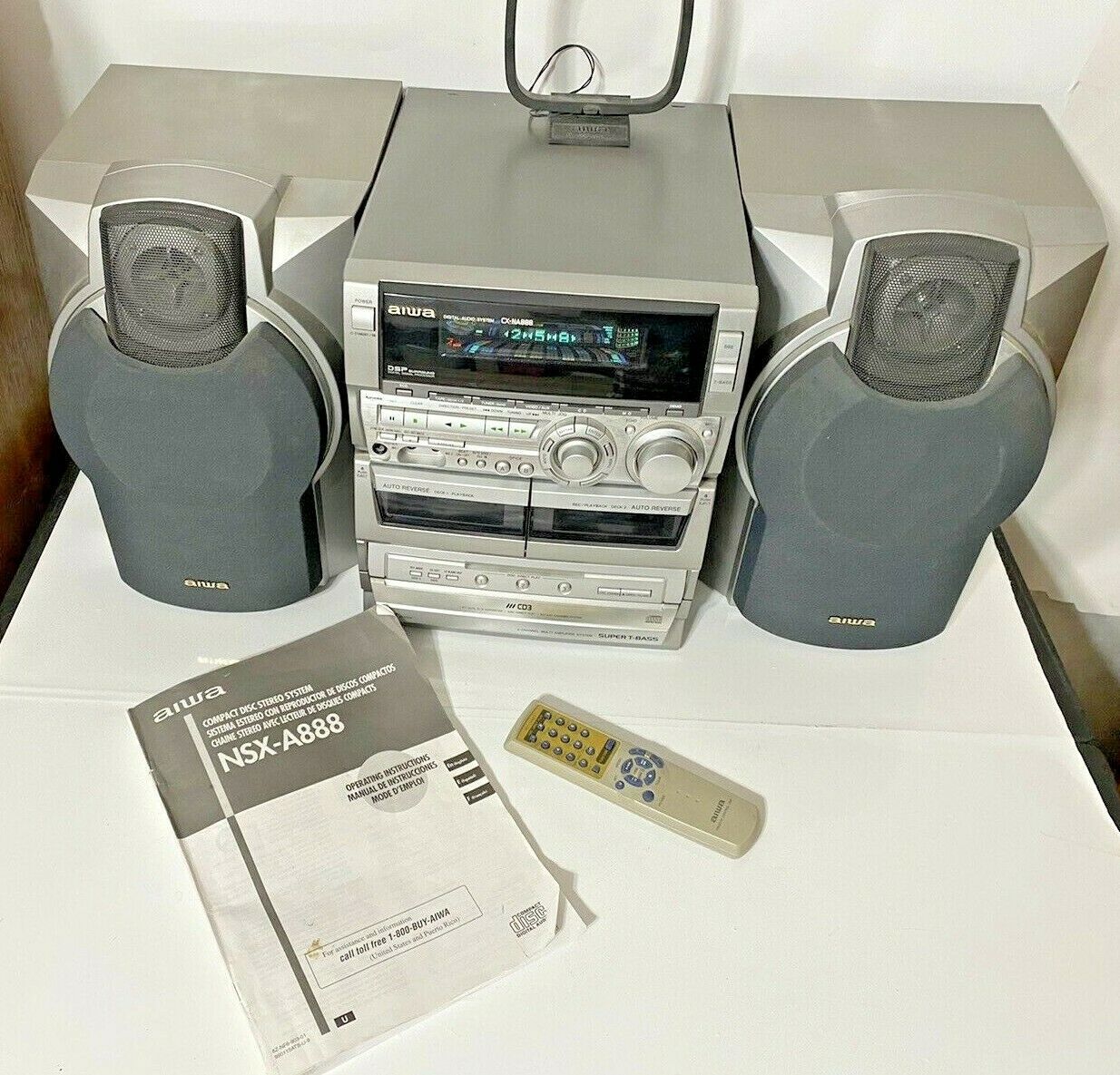 Used Aiwa Cx Na888 Audio Systems For Sale Hifishark 