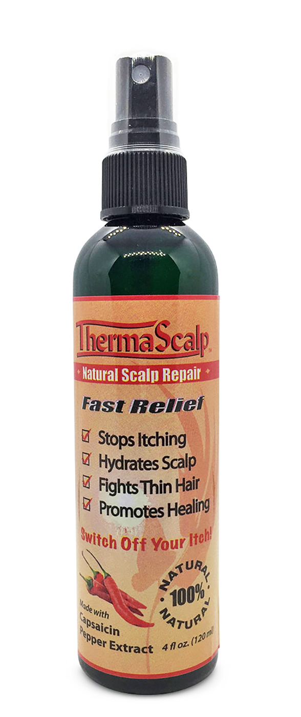 ThermaScalp Caffeine Capsaicin Spray for Scalp Itch and Hair Growth